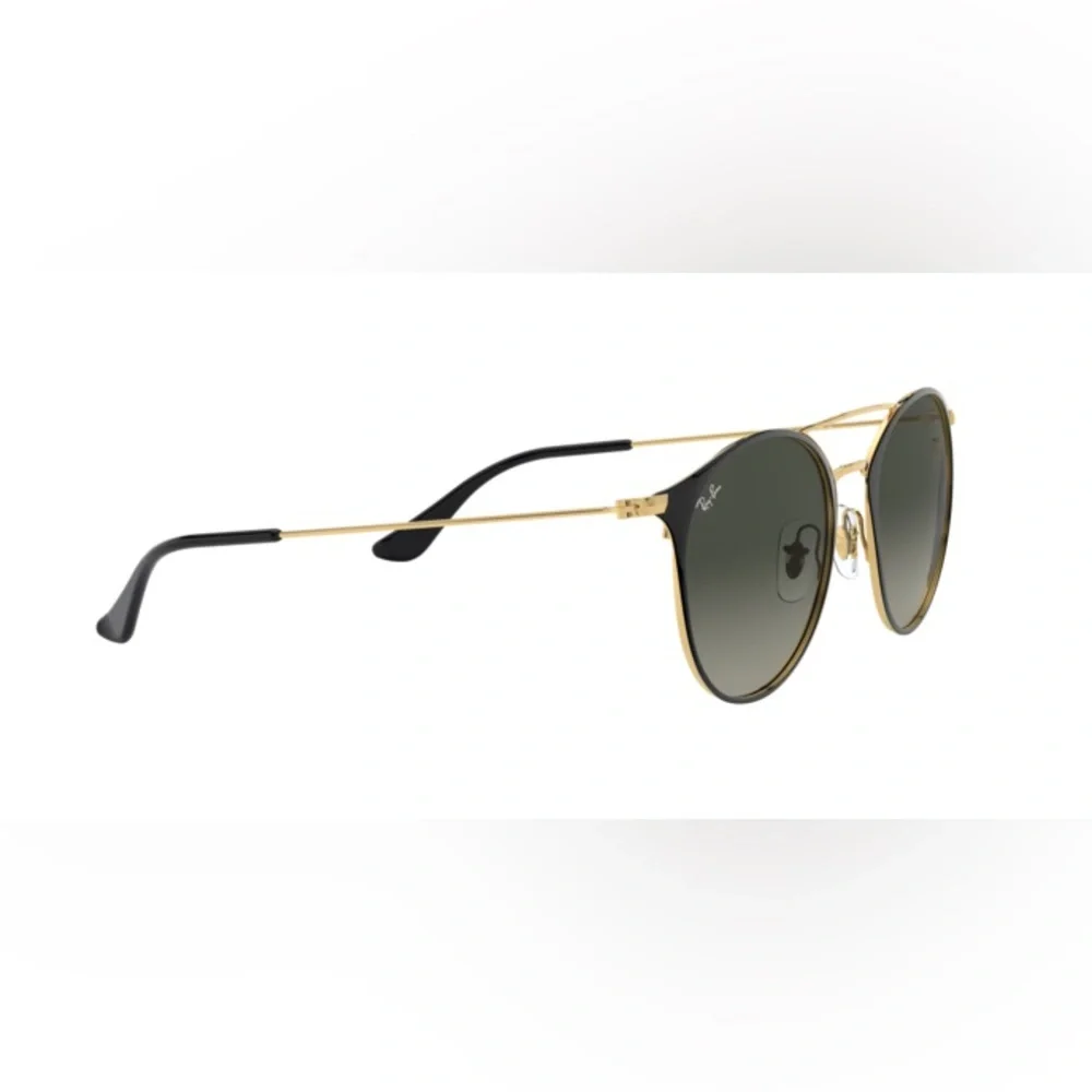 BRAND NEW Ray-Ban Elegant Black and Gold Sunglasses - Picture 3 of 5